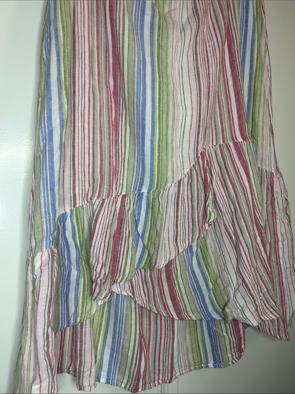 Tommy Bahama Striped Asymmetrical Skirt - Picture 3 of 7